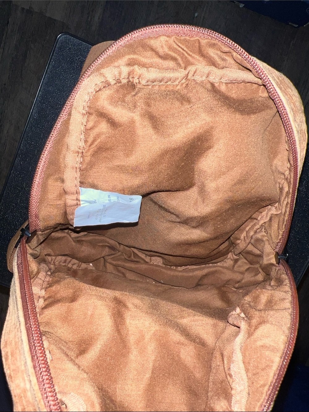 Dickies Corduroy Mini Backpack in Rust - Picture 3 of 3